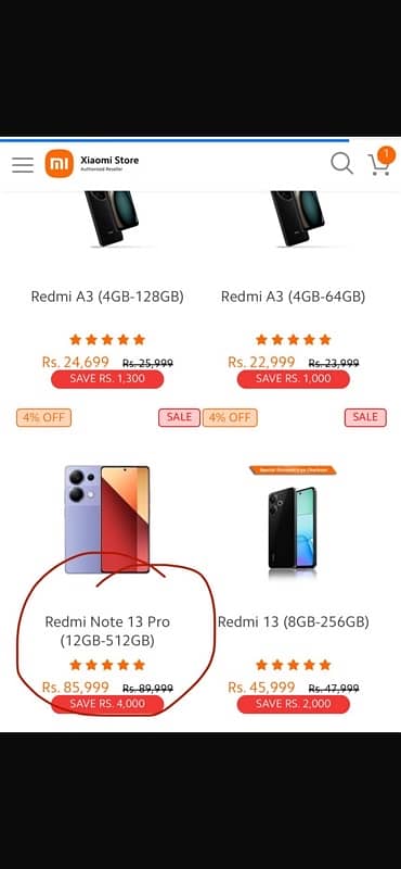 redmi note 13 pro box pack for sale 2