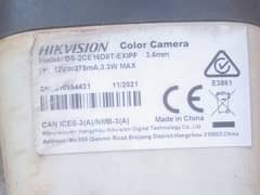 Hikevision camra 0