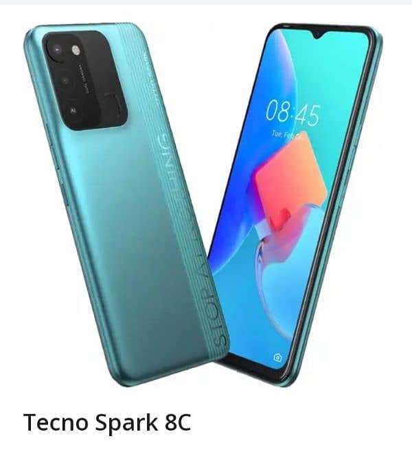 Tecno spark 8c 4+3/128 0