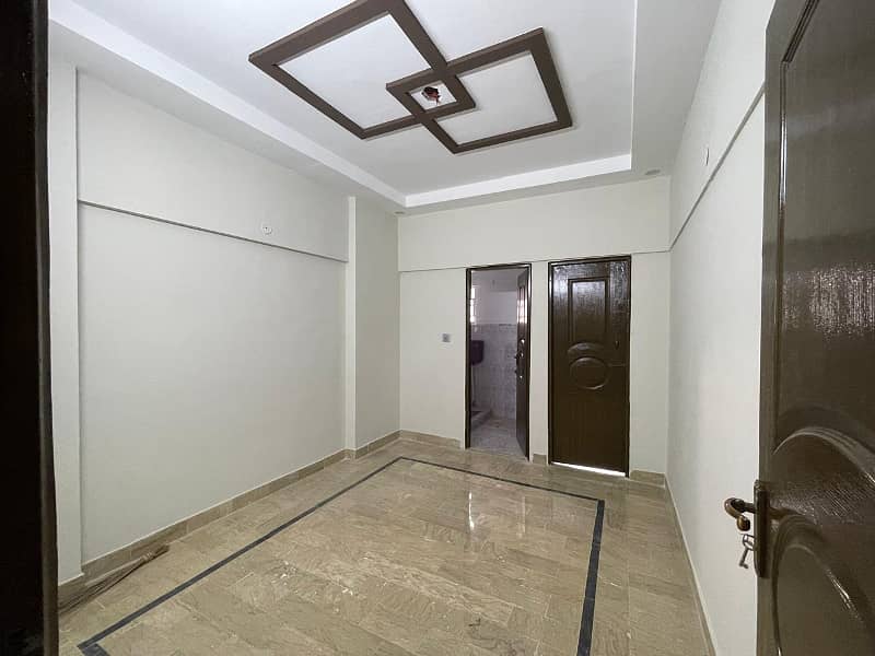 2 Bed Dd Newly Renovated Apartment In Al Khizra Heights Gulistan E Jauhar Block 3A 19