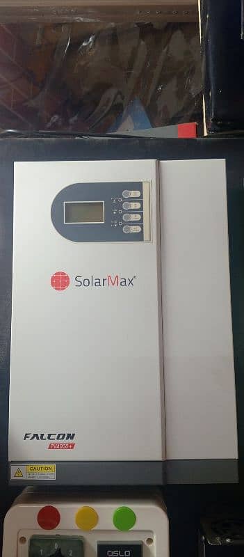 Solar max 3 kw pv 4000 falcon model and warranty card our box 0