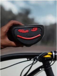 Honda 70cc Smile Shape Tail Light: Stylish Black Plastic Design