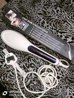 Raphycooll fast hair straightener