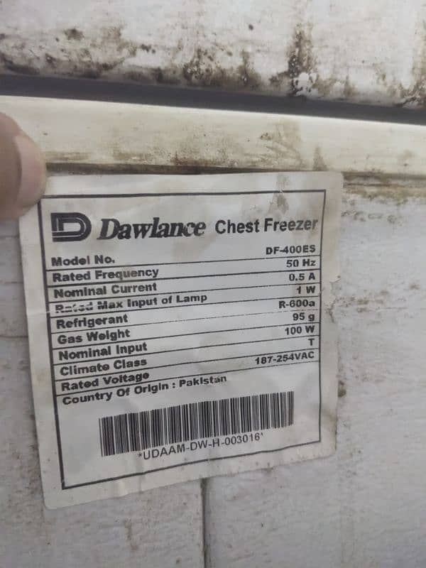 Dawlance Deep freezer 3