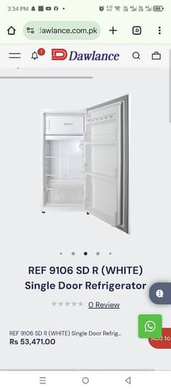 brand new refrigerator