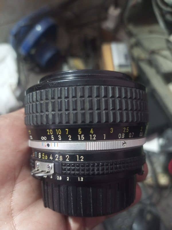 Nikon Nikkor 50mm F1.2 AIS-Excellent Condition 2