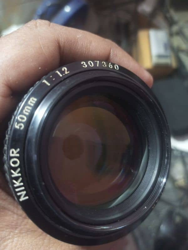 Nikon Nikkor 50mm F1.2 AIS-Excellent Condition 3