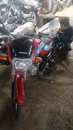 Honda Dream 70cc 2024 Model red colour 0