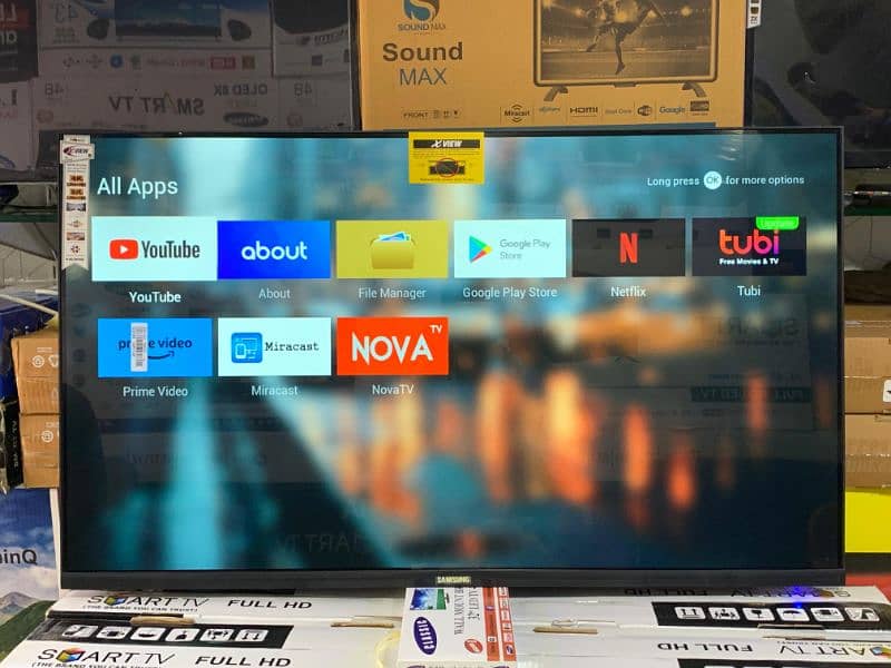 'Big Sale' Led Tv 32" 43" 48" 55" 65" 75" inches UHD Bezeless design 2