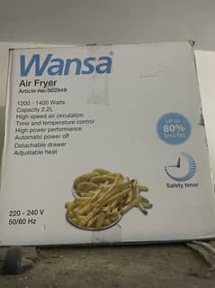 Wansa air fryer 100% original