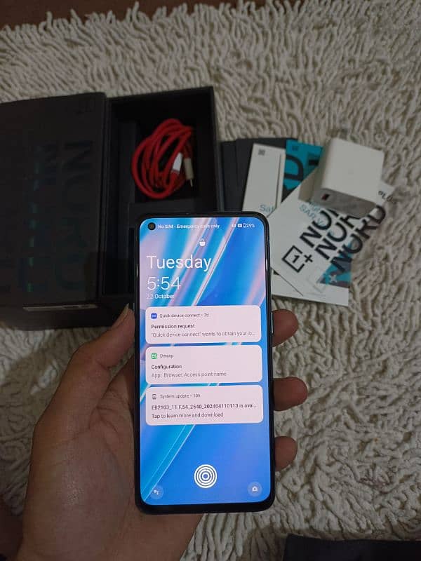 oneplus nord ce 5g 12+12gb /256 gb official PTA approved 1