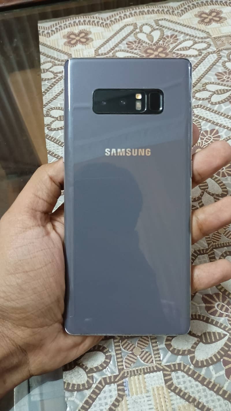 Samsung Note 8 Edge. Official PTA. 9/10 Condition. Read full ad. 2