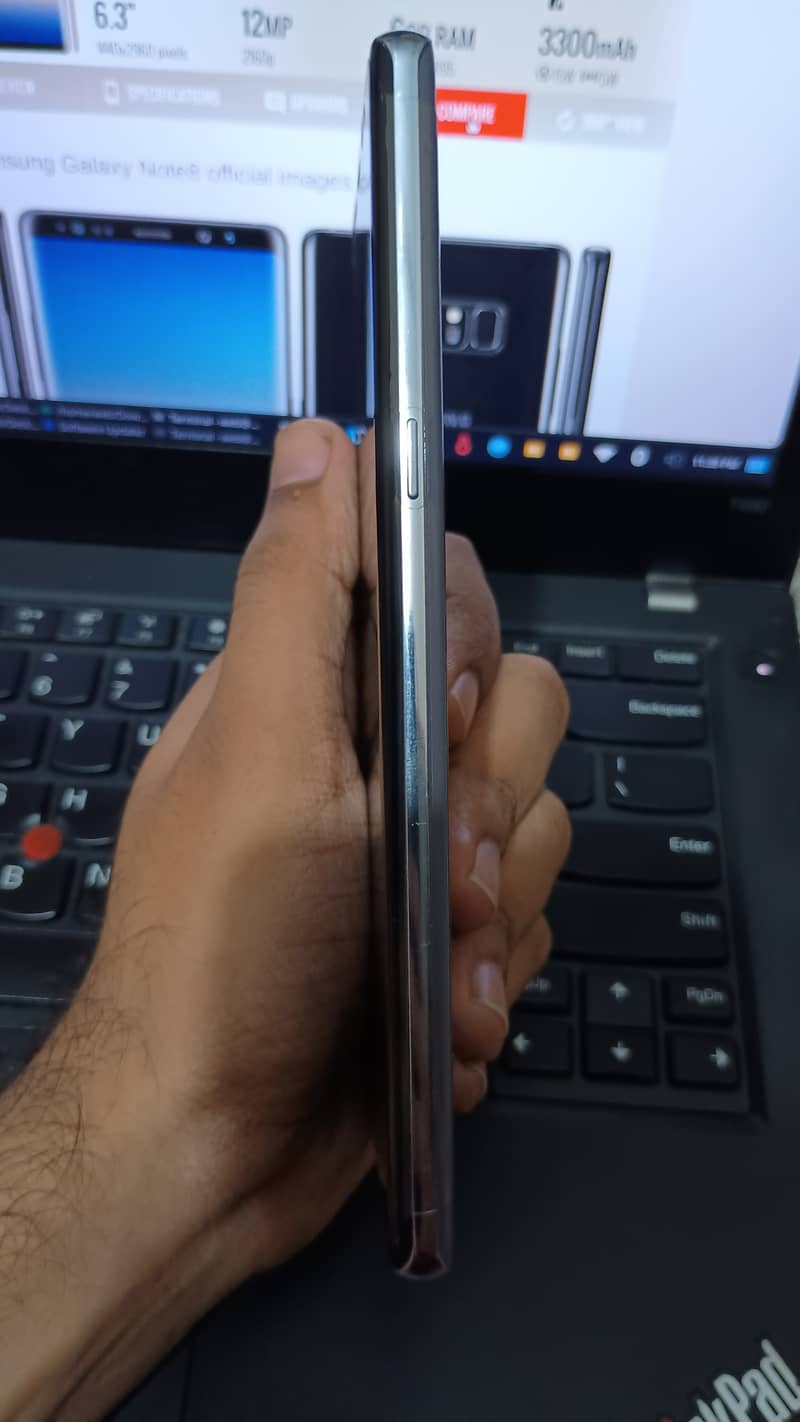 Samsung Note 8 Edge. Official PTA. 9/10 Condition. Read full ad. 3