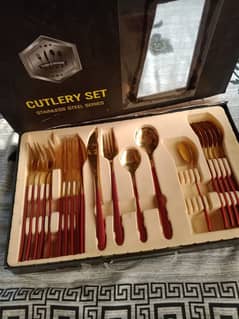 cutlery set  untouched  new condition