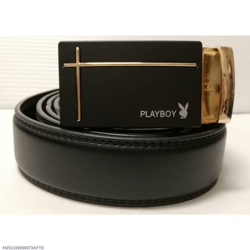 Leather Belt for Men (MZ51100000073AFTS) 0