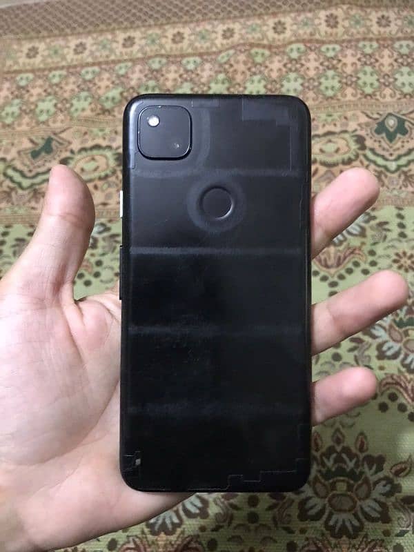 google pixel 4a . 4g condition 10/8 glass ma. ak line ha Baki All ok ha 2