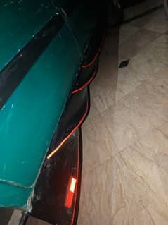 mehran side sports fyber panel and spoiler