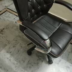 office chair and table