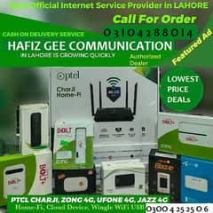 Zong 4G Bolt + WiFi Cloud Ufone Blaze Ptcl Charji Jazz Super 4G Devic