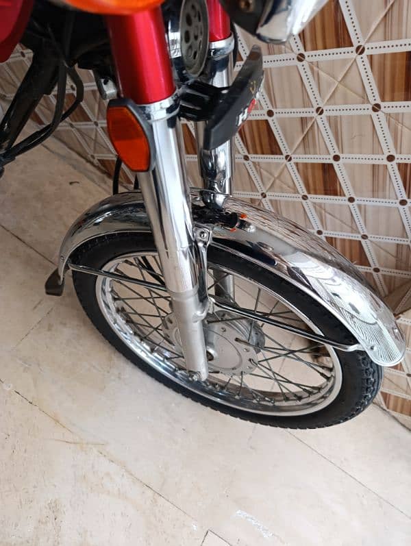 Honda CG125 2010 Rawalpindi register 8