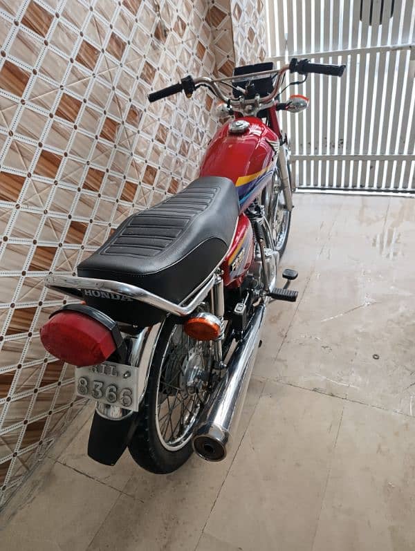 Honda CG125 2010 Rawalpindi register 9