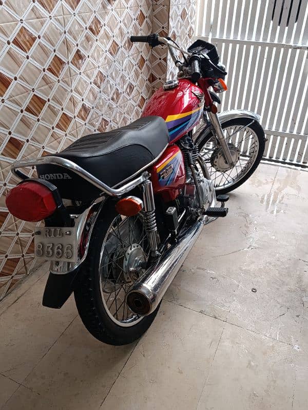 Honda CG125 2010 Rawalpindi register 10