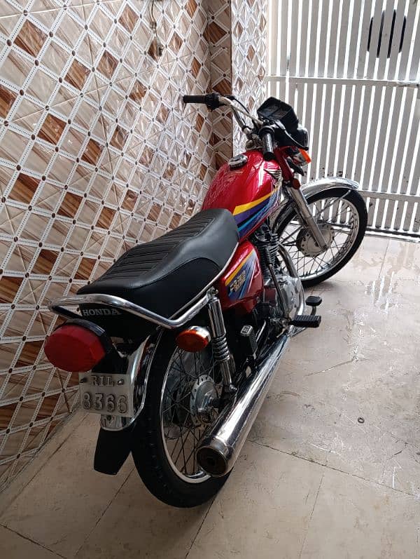 Honda CG125 2010 Rawalpindi register 11