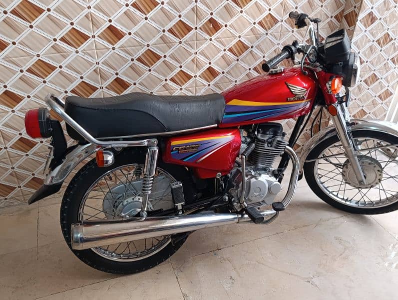 Honda CG125 2010 Rawalpindi register 13