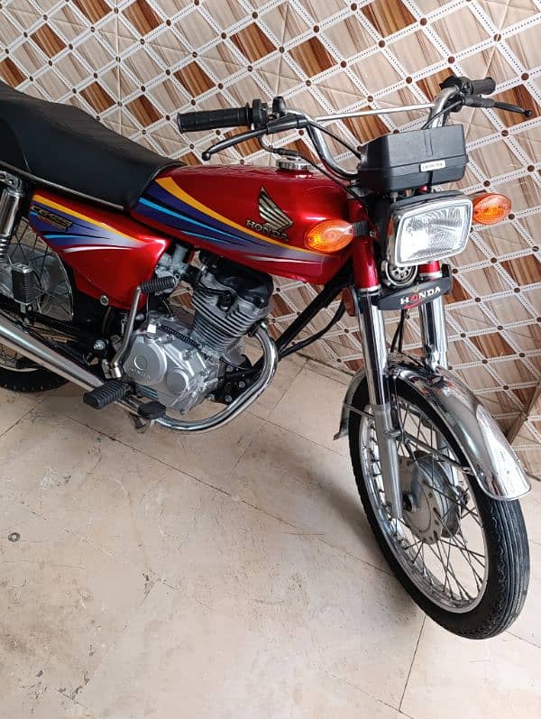 Honda CG125 2010 Rawalpindi register 14