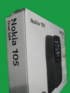 Nokia 105 Dual Sim PTA Proved Box Pack Mobile Phone 0