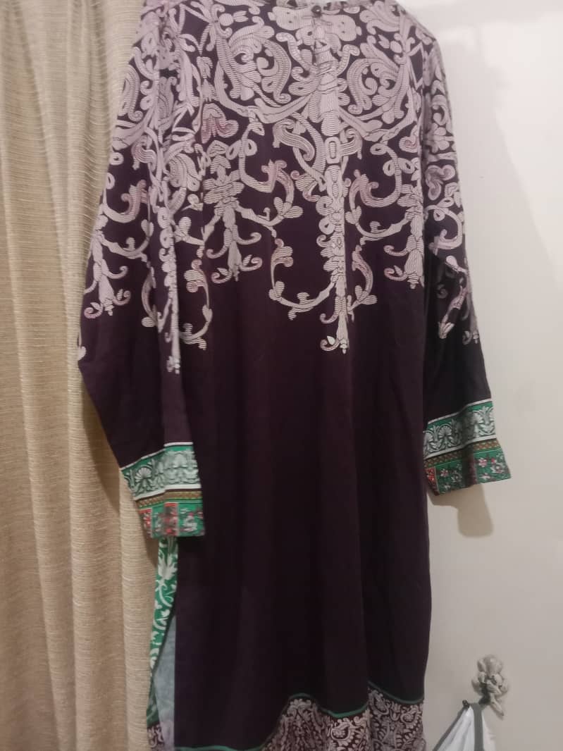 winter Nishat dress available new medium to large 4