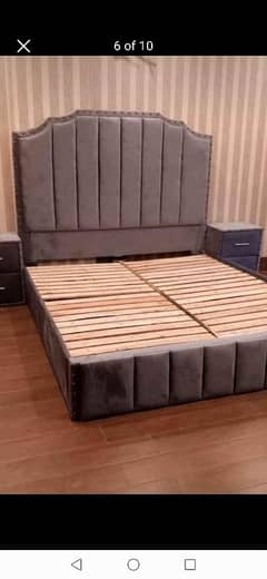 King size bed two side tble ky sath