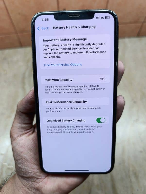 iPhone XsMax Pta Approved 256GB 4