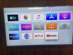 Original LG 49 inch with original Apple tv