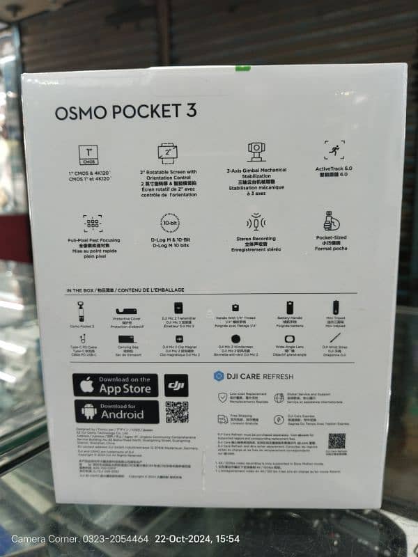 DJI Osmo Pocket 3 Creator Combo box pack 1