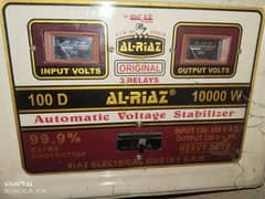 al riaz 1000w stabilizer