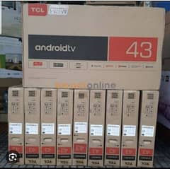 43  INCH TCL ANDROID LED  NEW BOX PACK   03221257237