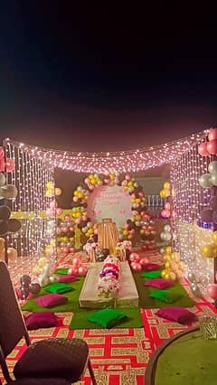 Dj sound services/Light Decor/Baloon Decoration/Masehri/Catering