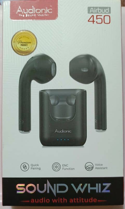 Audionic Airbud 450 Black 3