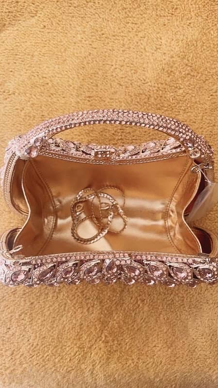 Branded bridal Clutch 1