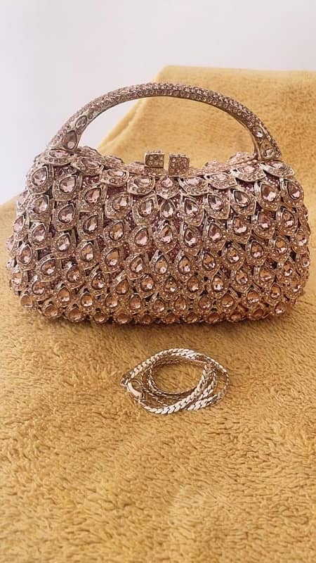 Branded bridal Clutch 2