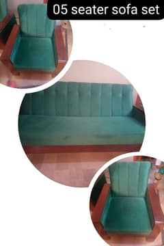 Title: *"5-Seater Sofa Set – Well-Maintained & Comfortablers