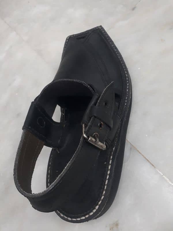 Peshawri Sandals | Black Sandals 0