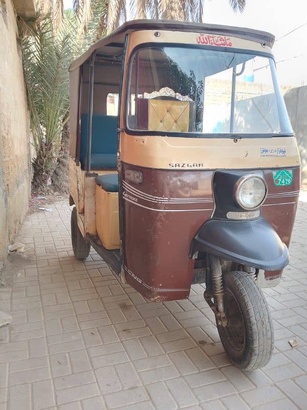 sazgar rickshaw 2015 model 1