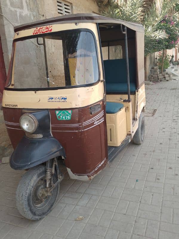 sazgar rickshaw 2015 model 2