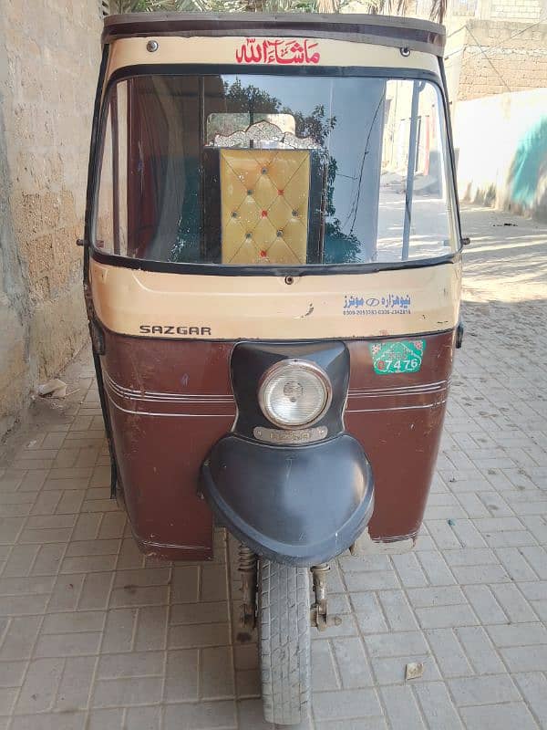 sazgar rickshaw 2015 model 3