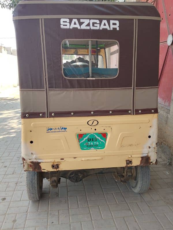 sazgar rickshaw 2015 model 4