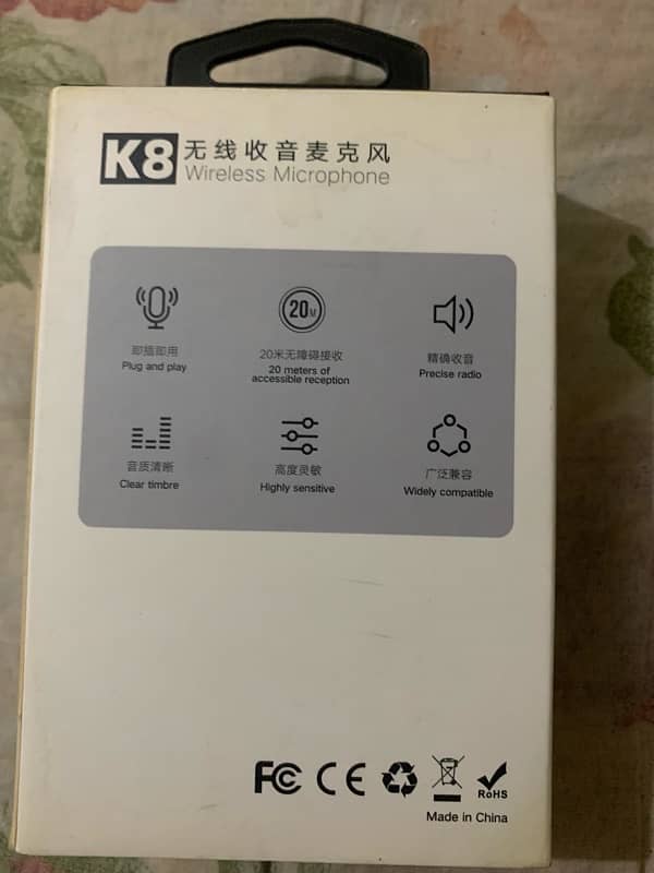 k8 wireless microphone 1