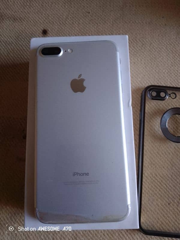 I phone 7 plus 128 gb PTA Approved with box 10 by 10 All okay 2