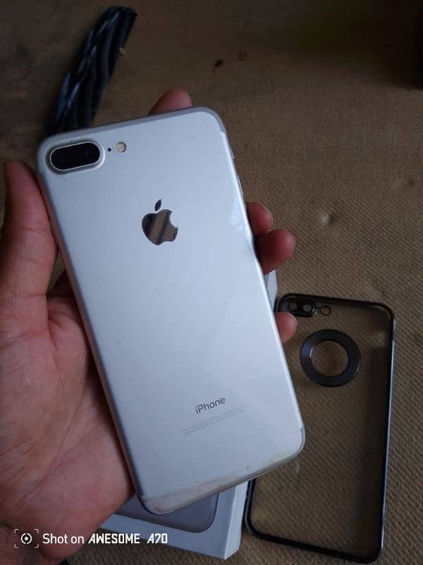 I phone 7 plus 128 gb PTA Approved with box 10 by 10 All okay 7